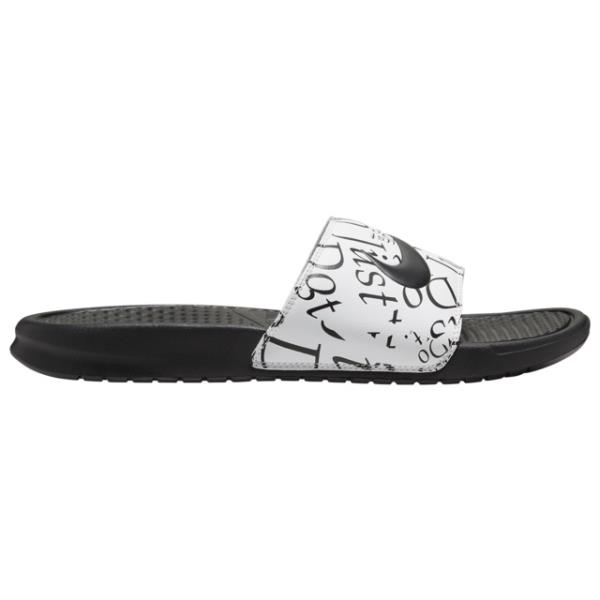Nike Papucs Férfi Benassi JDI Fekete/Fehér,LGX28170